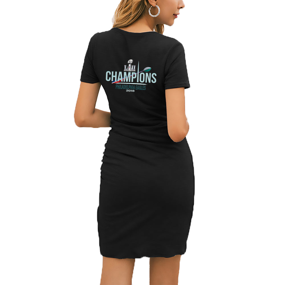 nfl 100 eagles Fan Dress|Philadelphia Women's Dress Green Short Sleeve Eagles|Patriots|Steelers Gear nfl 100 eagles Fan Dress|Philadelphia Women's Dress Green Short Sleeve Eagles|Patriots|Steelers Gear