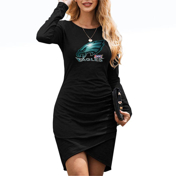 Eagles_Super Bowl_Women's Dresses Black