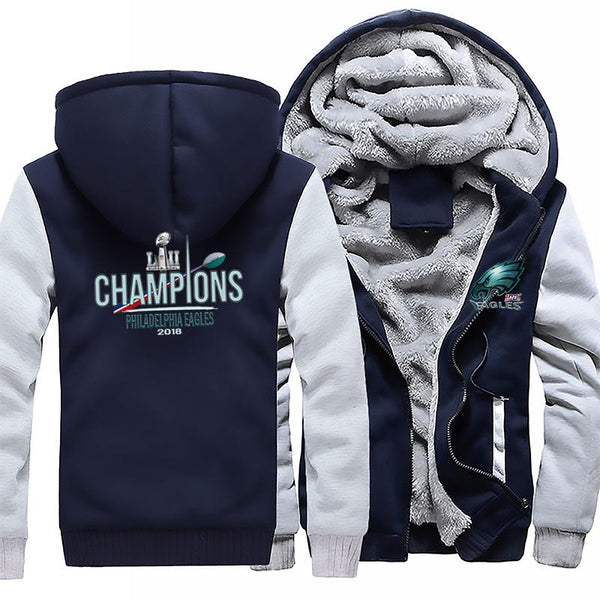 eagles Pullover Hoodie mens womens white