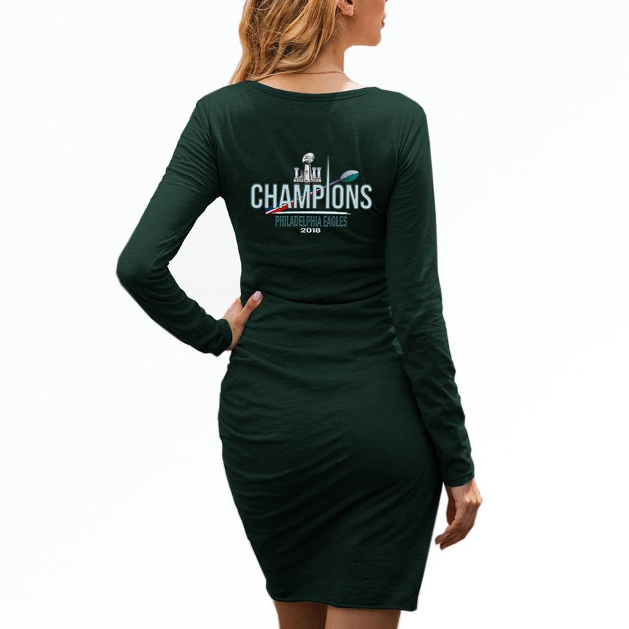 nfl 100 Philadelphia fan Dress, nfl eagles Womens Dress Green Mini Sexy –  Eagles, Patriots