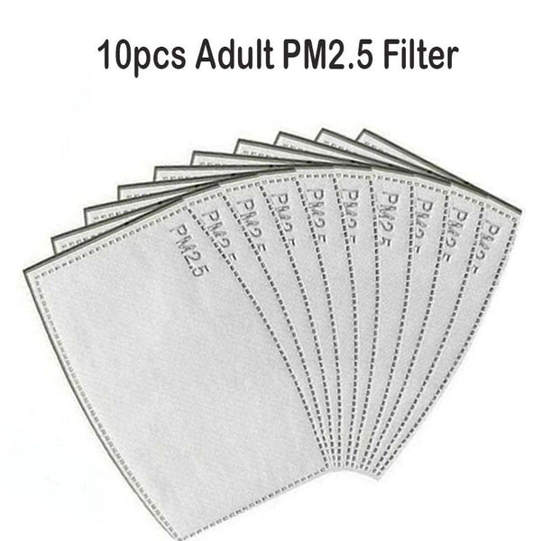 10pcs Adult PM2.5 Filter Ship From USA/KN95 filter