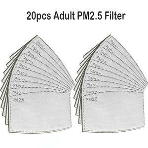 20pcs Adult PM2.5 Filter Ship From USA /Kn95 fitler