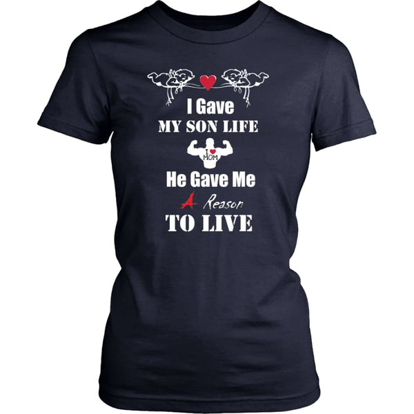 A Reason To Live - Hot Mothers Day Gift Women Shirt (8 colors) - District Womens / Navy / XS