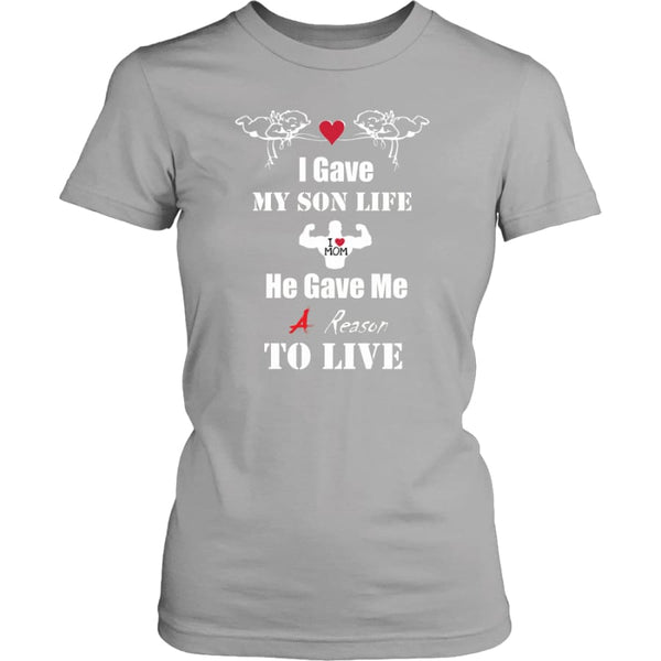 A Reason To Live - Hot Mothers Day Gift Women Shirt (8 colors) - District Womens / Silver / XS