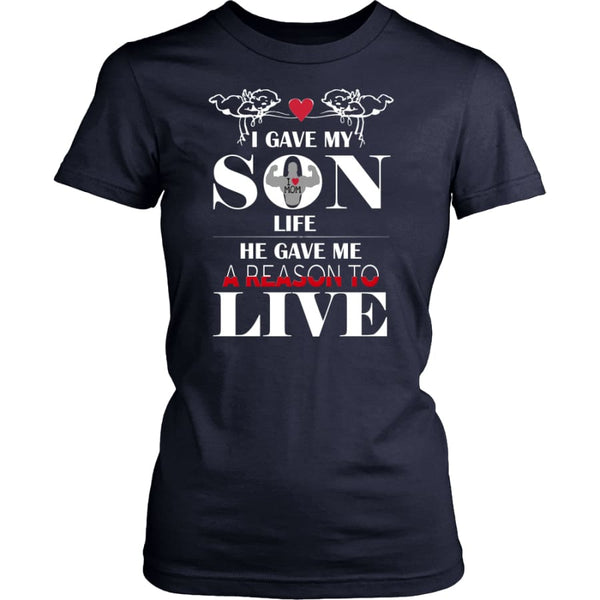 A Reason To Live - Perfect Mothers Day Gift Women Shirt (8 colors) - District Womens / Navy / XS