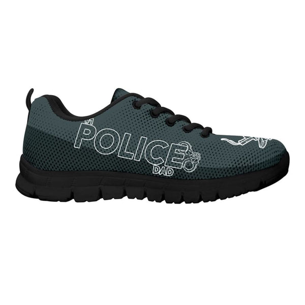 Awesome No. 1 Police Dad Sneakers Fathers Day Gift