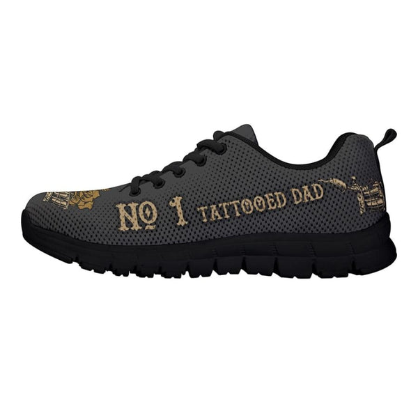 Awesome No. 1 Tattooed Dad Sneakers Fathers Day Gift
