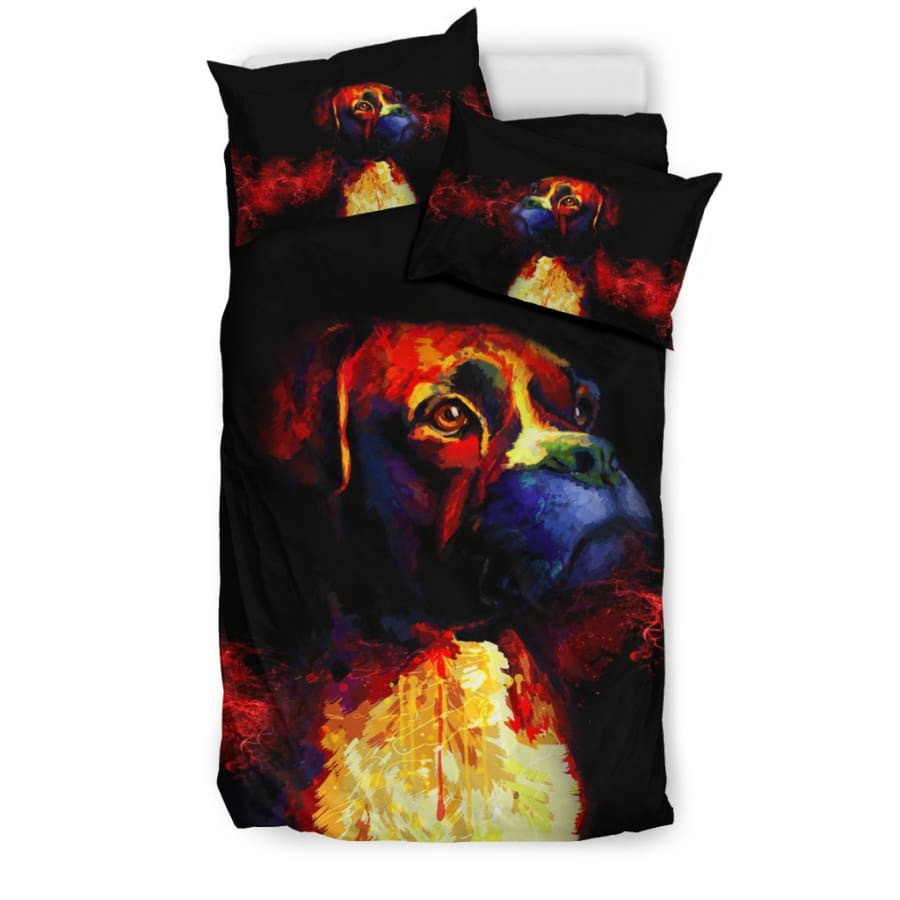 Boxer Lovers Bedding Set - Twin