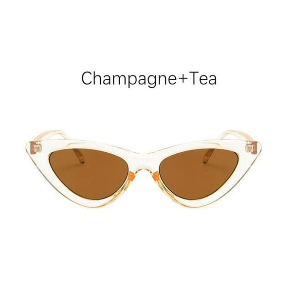 Cat Eye Sunglasses - Champagne Tea