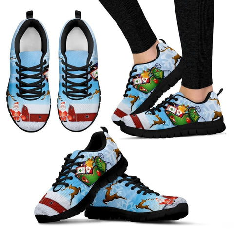 Christmas & Rudolf Womens Sneakers|Running Shoes - Sneakers / US5 (EU35)