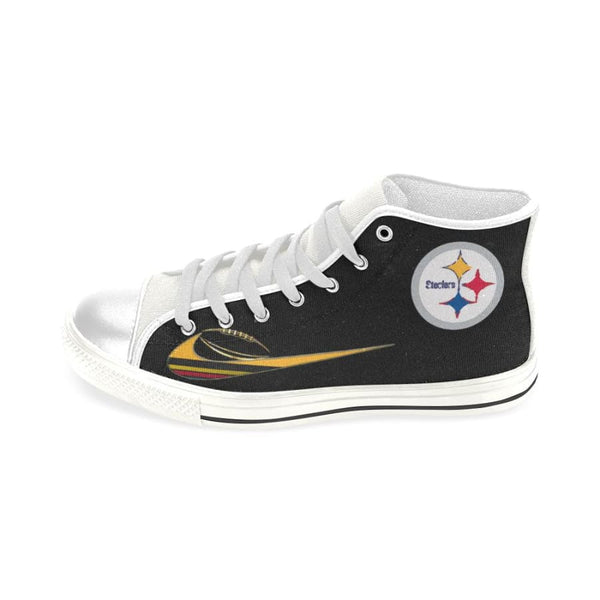 Dilly Pittsburgh Steelers High Top Shoes For Men Women Kids