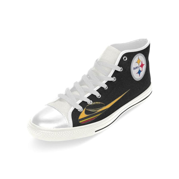 Dilly Pittsburgh Steelers High Top Shoes For Men Women Kids