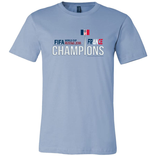 France Shirt World Cup 2018 For Men Soccer Shirts (14 Colors) - Canvas Mens / Baby Blue / S