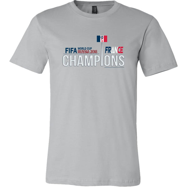France Shirt World Cup 2018 For Men Soccer Shirts (14 Colors) - Canvas Mens / Silver / S