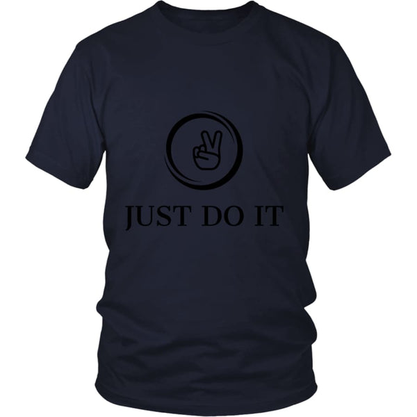 Just Do It District Unisex T-shirt (12 colors) - Shirt / Navy / S