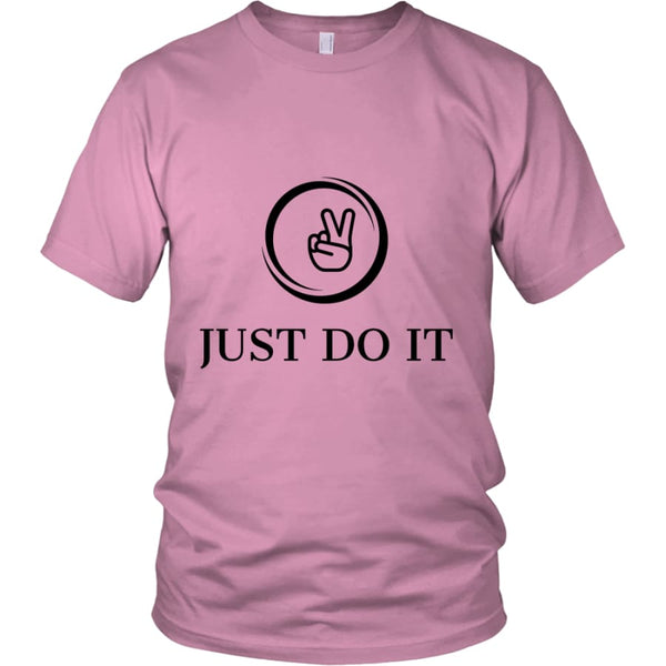 Just Do It District Unisex T-shirt (12 colors) - Shirt / Pink / S