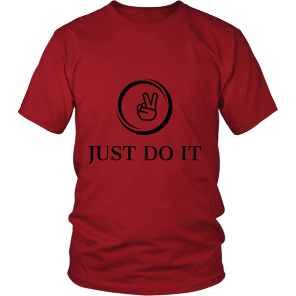 Just Do It District Unisex T-shirt (12 colors) - Shirt / Red / S