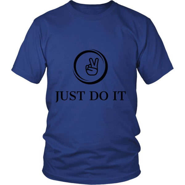 Just Do It District Unisex T-shirt (12 colors) - Shirt / Royal Blue / S