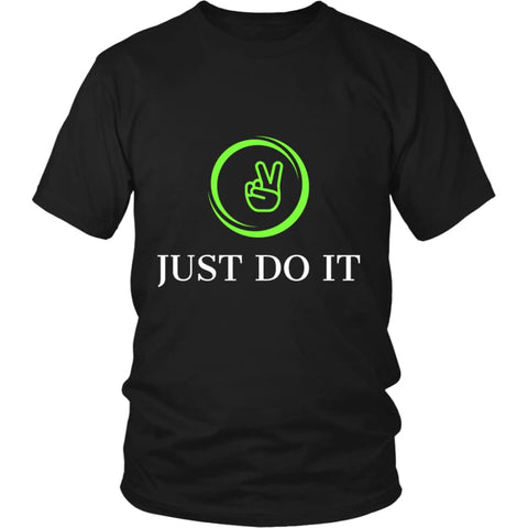 Just Do It Unisex T-shirt (11 colors) - District Shirt / Black / S