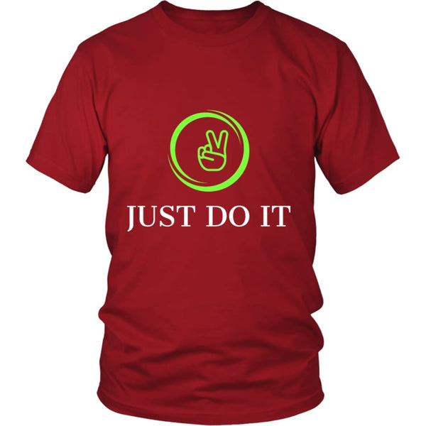 Just Do It Unisex T-shirt (11 colors) - District Shirt / Red / S