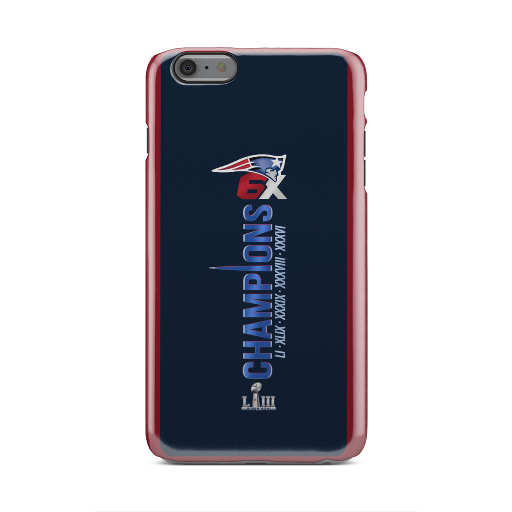 New England Patriots iPhone Legendary Design Bump Case