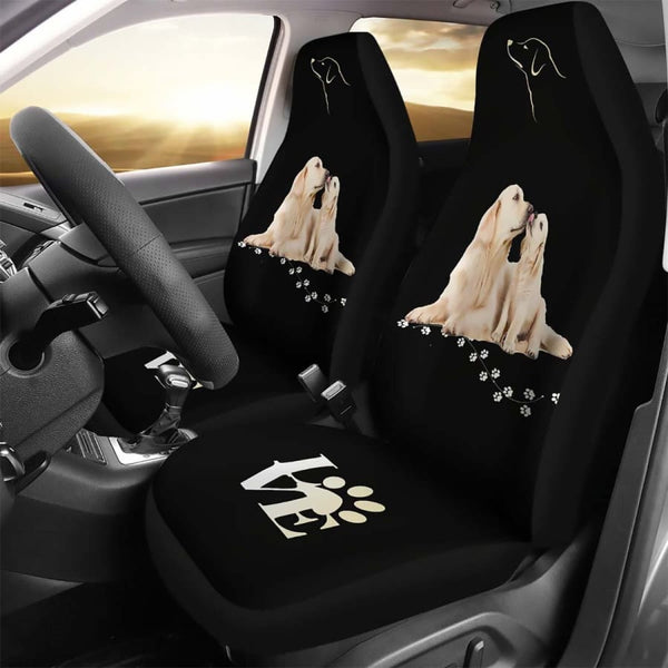 Love Dog Car Seat Covers | Cover For Black