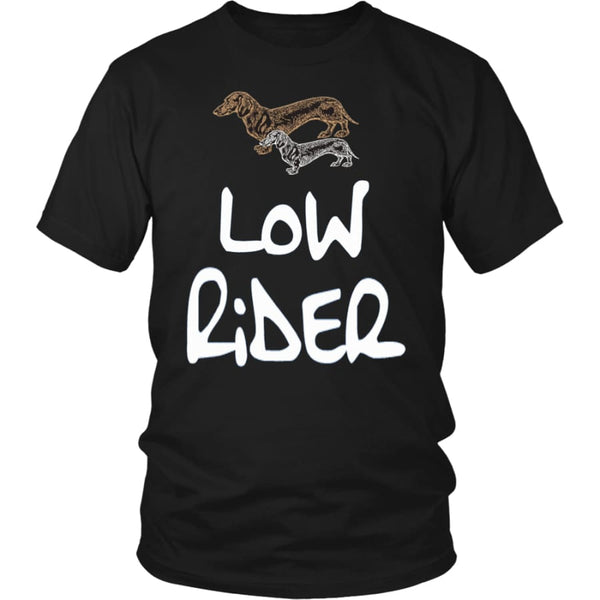 Low Rider Dog Lover Unisex Shirt (12 Colors) - District / Black / S