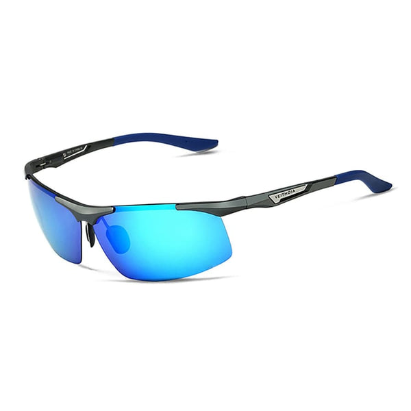 Mens Polarized Sports Sunglasses Hot Trendy - Blue