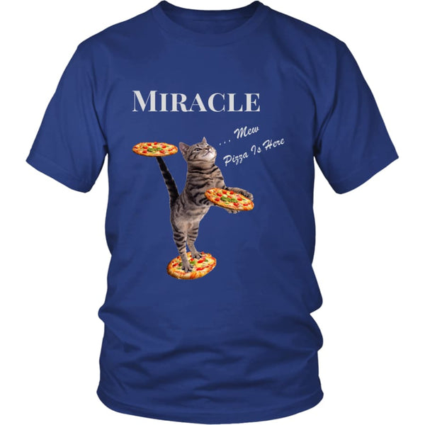 Miracle Cat District Unisex T-Shirt (12 colors) - Shirt / Royal Blue / S