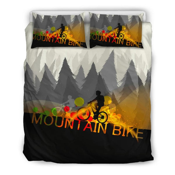 Mountain Bike Bedding Set | Lover Twin/ Queen/ King Size - US Queen/Full