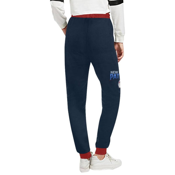 New England Patriots 6x Champs Womens Casual Sweatpants Navy Blue Red Jogger Pants