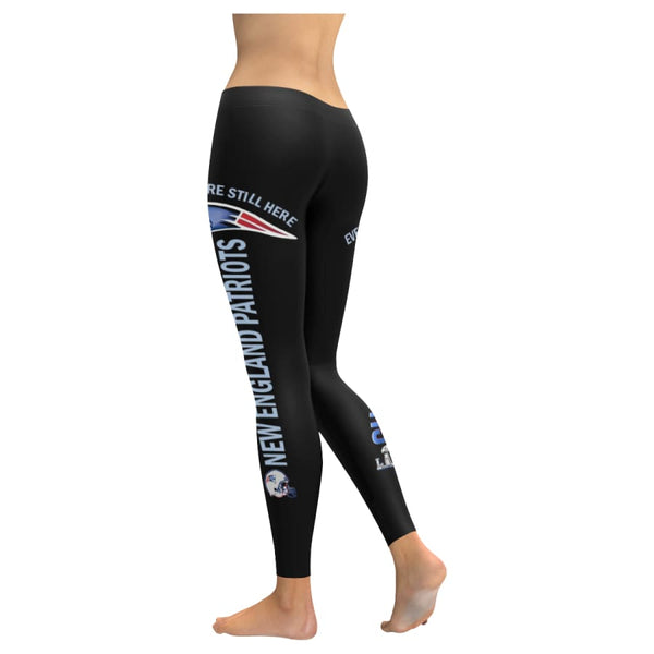 New England Patriots Leggings Black | Yoga Pants