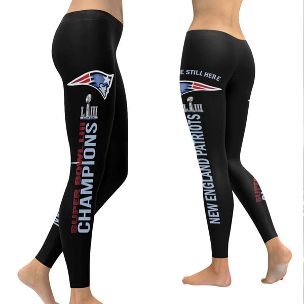 New England Patriots Leggings | Super Bowl LIII Champs - XXS