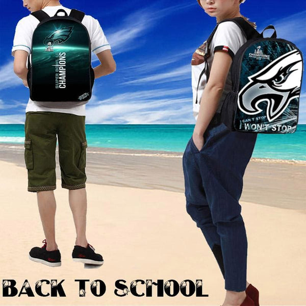 Philadelphia Eagles Backpack|Backpacks for School|Laptop For Women mens college high school students | book bag
