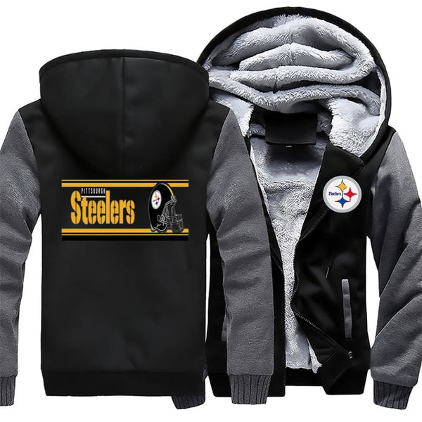 Pittsburgh Steelers Jacket|Steelers Varsity Jackets|Pullover (4 Colors)
