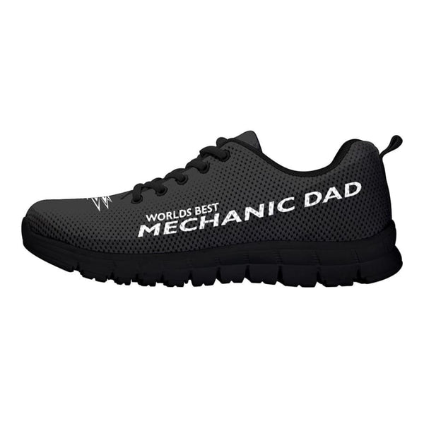 Worlds Best Mechanic Dad Sneakers Fathers Day Gift